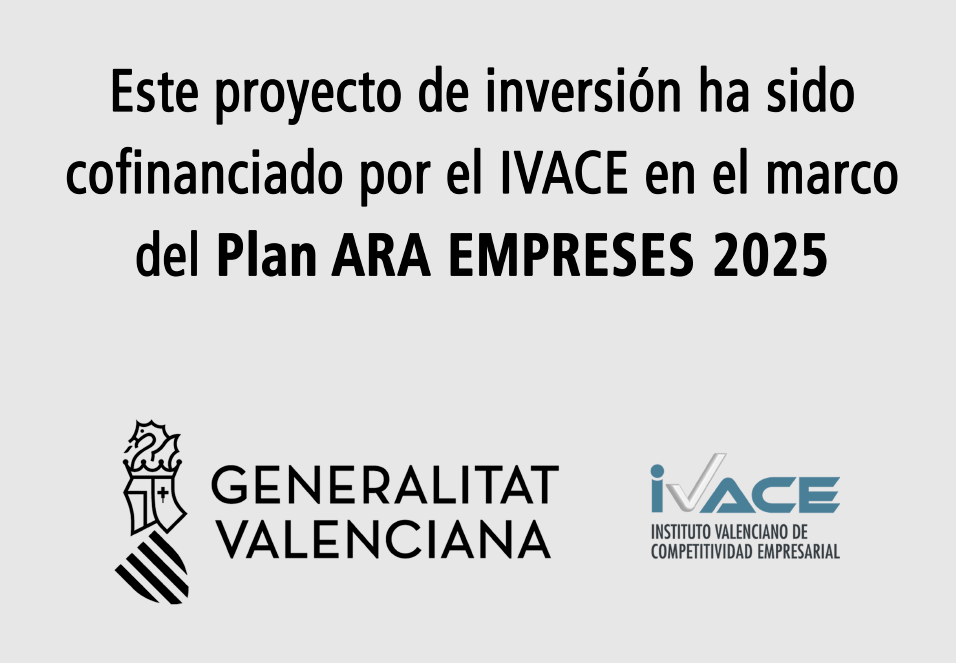 Subvención IVACE metalcheck Subvención IVACE metalcheck